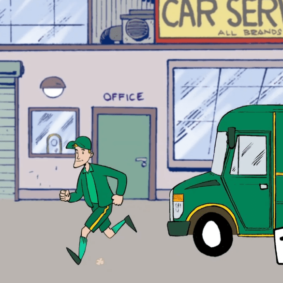 Bosch PT Service Cartoon